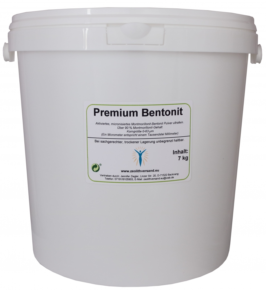 Bild 1 von 7 kg  Premium Bentonitpulver