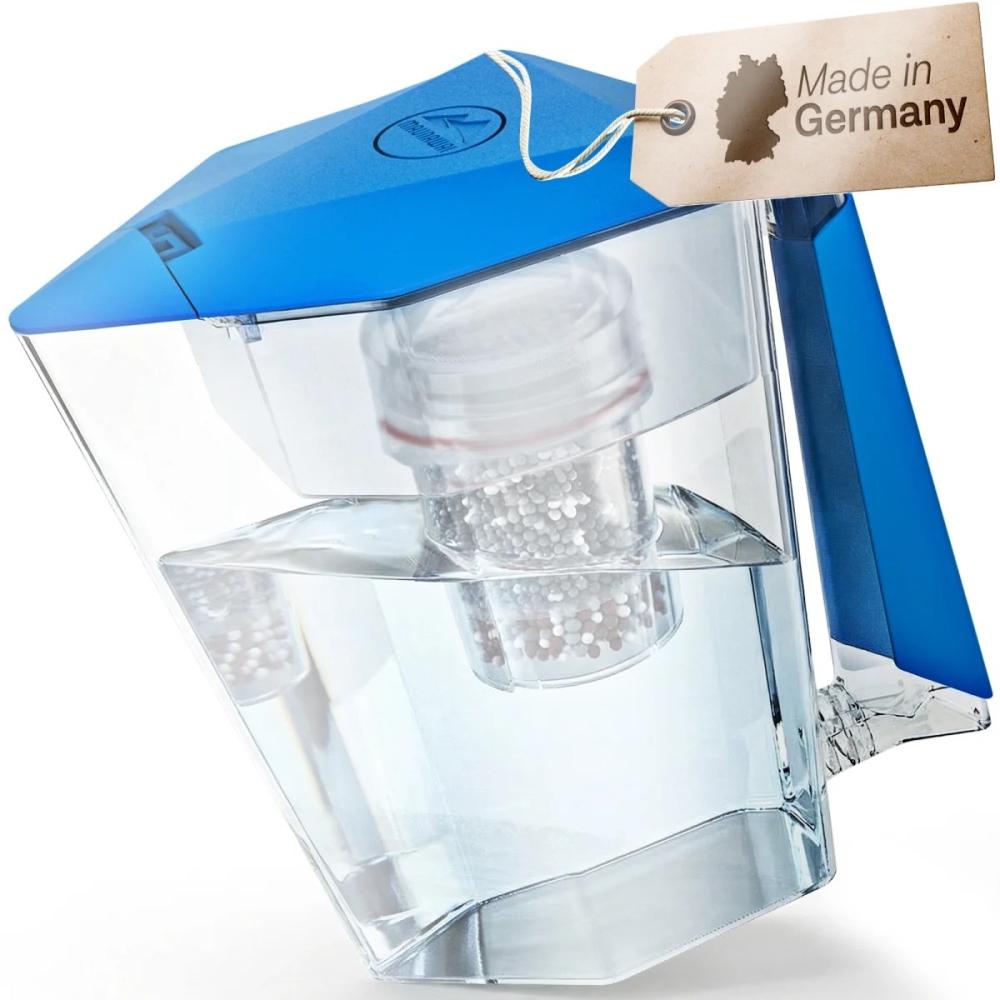 Bild 1 von MAUNAWAI® Kanne Kini hellblau, Tischwasserfilter