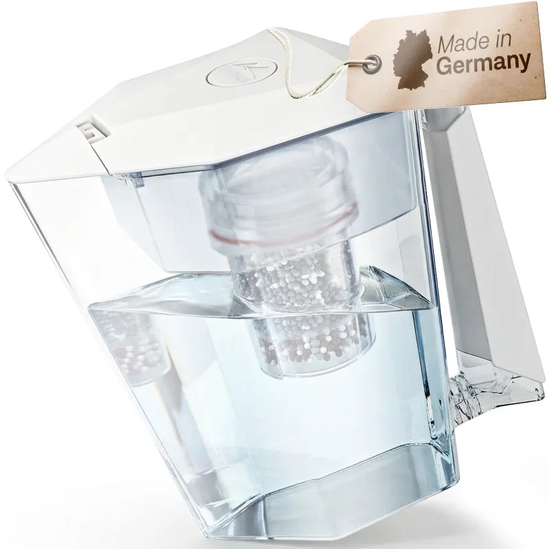 Bild 1 von MAUNAWAI® Kanne Kini weiß, Tischwasserfilter