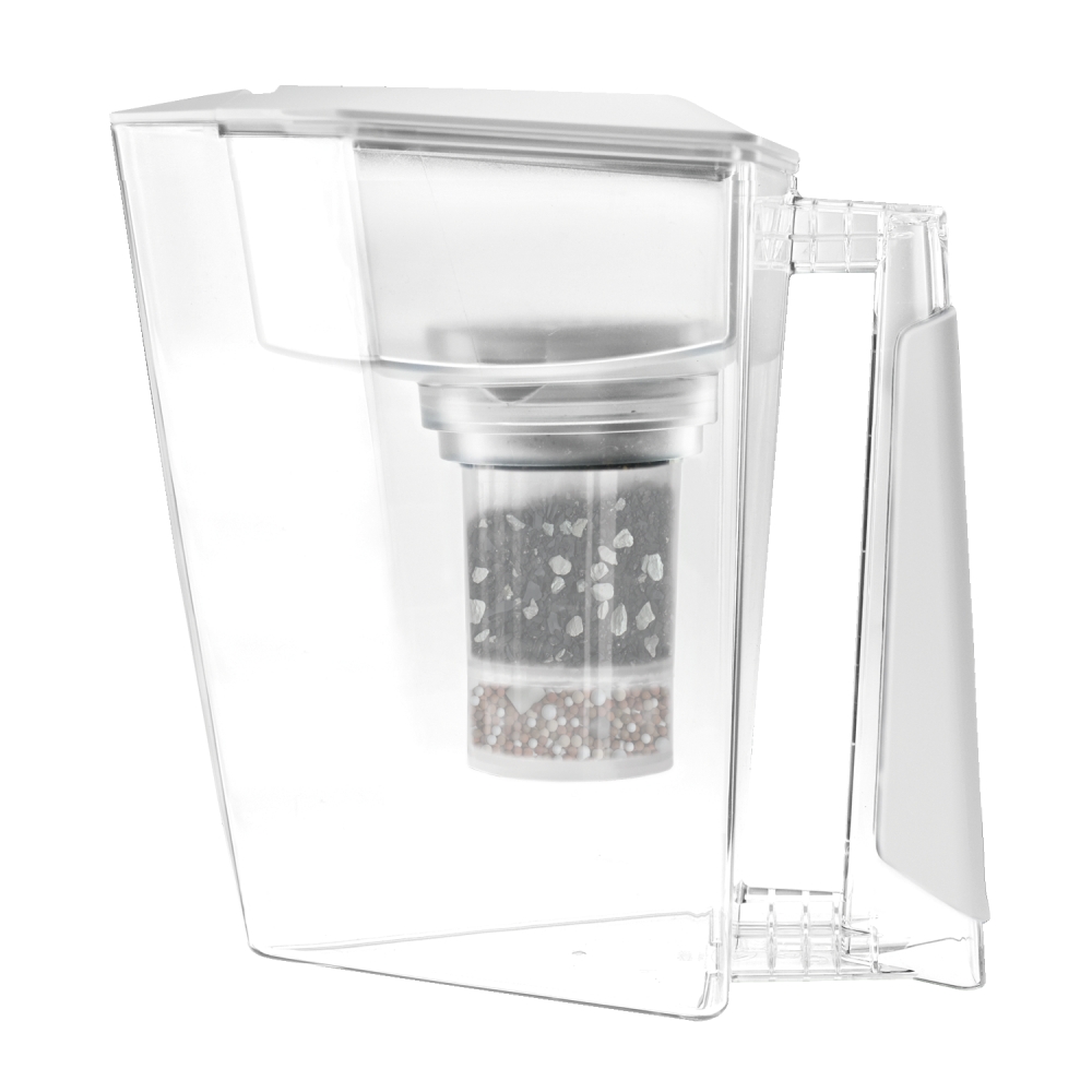 Bild 1 von MAUNAWAI® Kanne Kini weiß, Tischwasserfilter