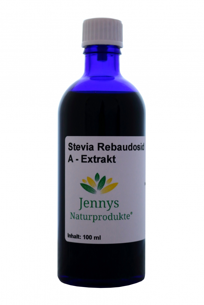 Bild 1 von Stevia Extrakt 100 ml in Blauglasflasche