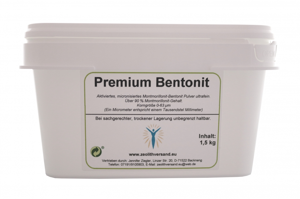 Bild 1 von 1,5 kg Premium Bentonitpulver