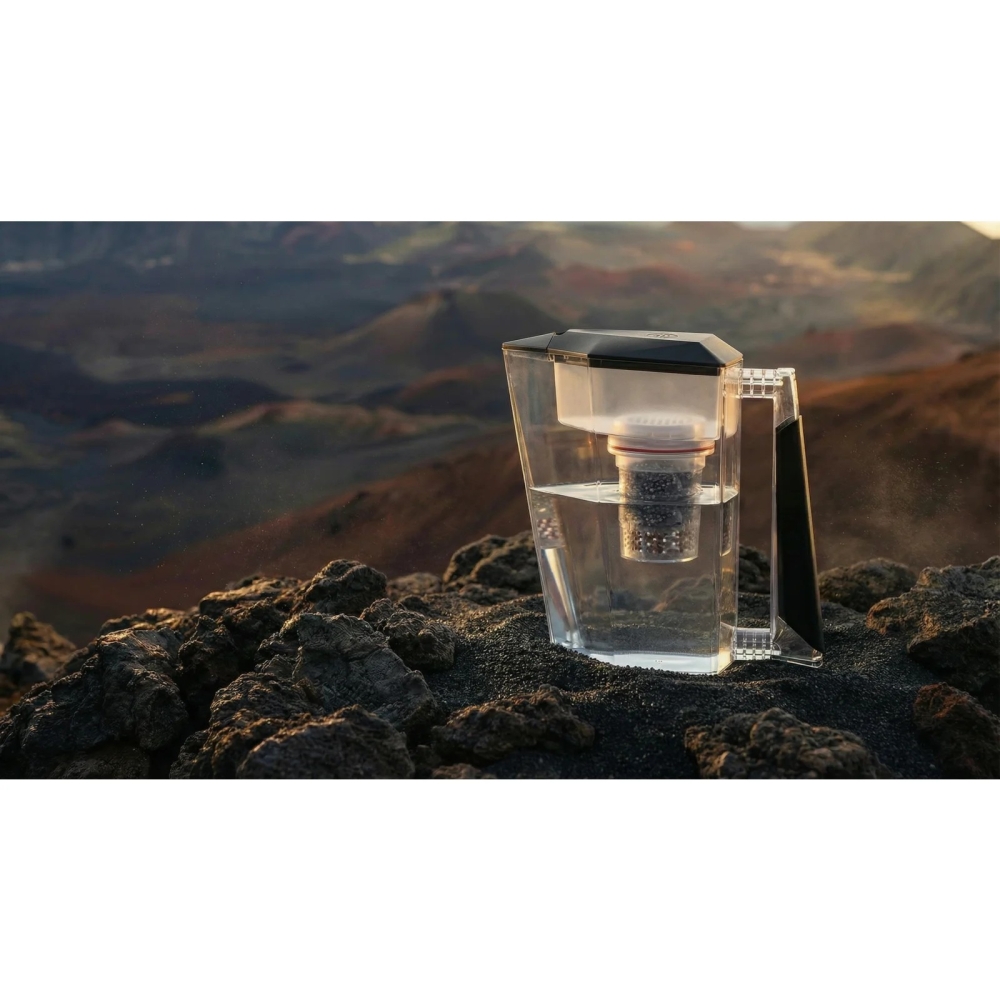 Bild 1 von MAUNAWAI® Kanne Kini schwarz, Tischwasserfilter